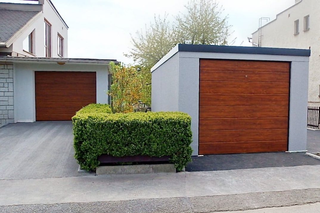 Montovaná plechová garáž pre jedno auto