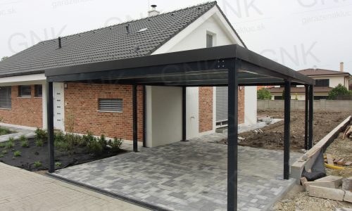 Dizajnový prístrešok GARDEON pre dva automobily