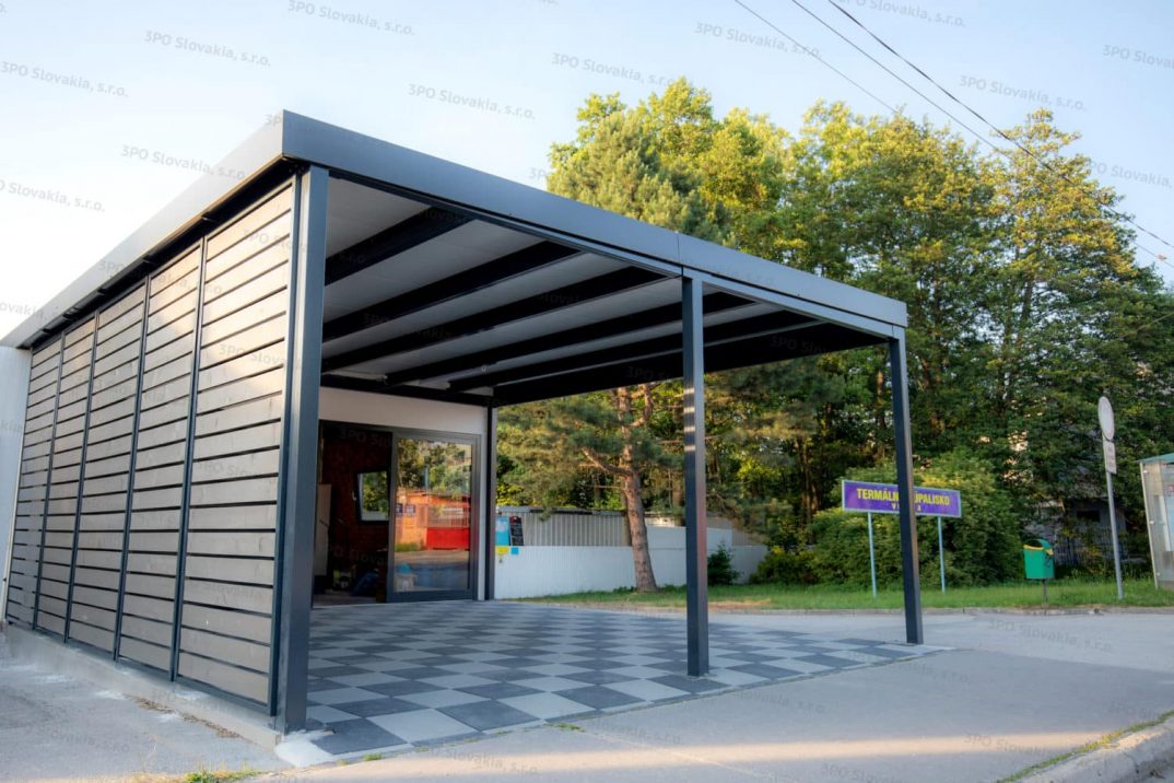 Montovaný provoz GARDEON rychlého občerstvení kebab a zmrzliny v Turčianských Teplicích