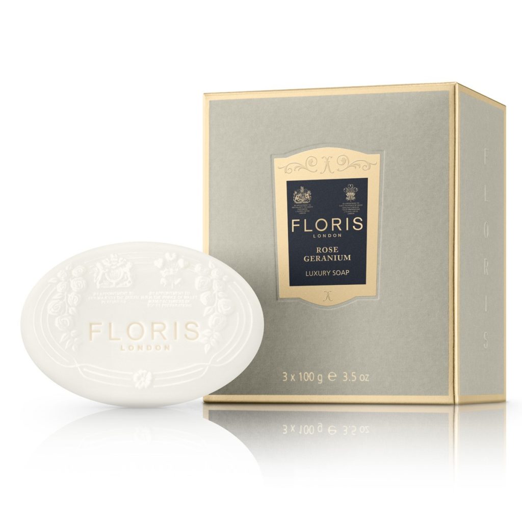 Biele mydlo Floris London