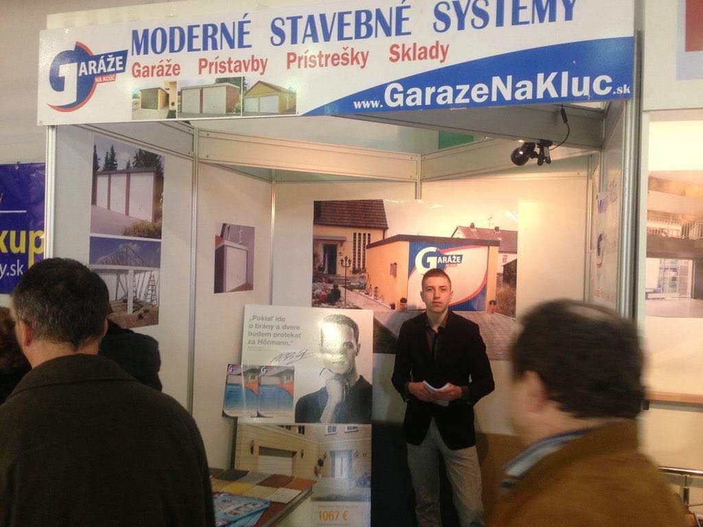Garáže na Kľúč.sk na výstave