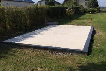 Betonová deska suchá