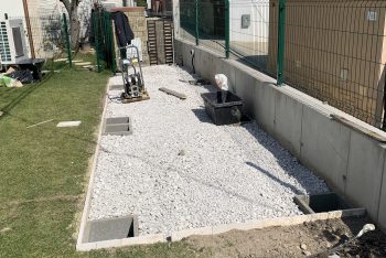 Podklad pod montovaný záhradný domček GARDEON