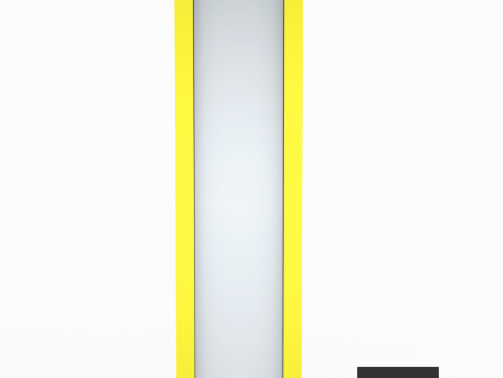 Svetlík GARDEON v citrónovo žltej farbe