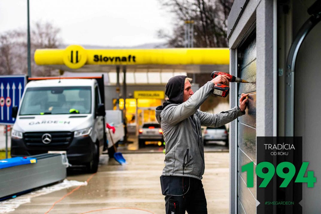 Vŕtanie garážovej brány