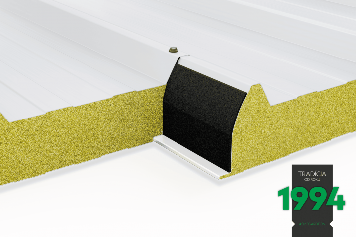 Detail izolovanej strechy