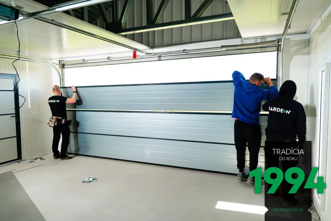 Montáž garážových vrat