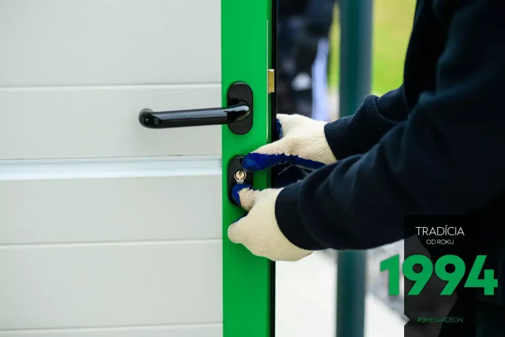 Zámek na zelených dveřích GARDEON