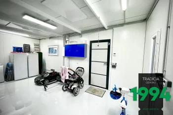 Vnitřek montované stavby GARDEON