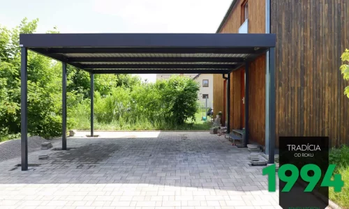 Přístřešek GARDEON pro dvě auta v antracite