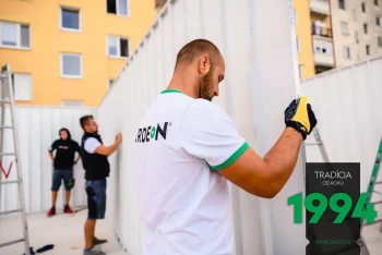 Montáž řadoví garáže