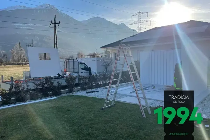 Montáž garáže ve Švýcarsku