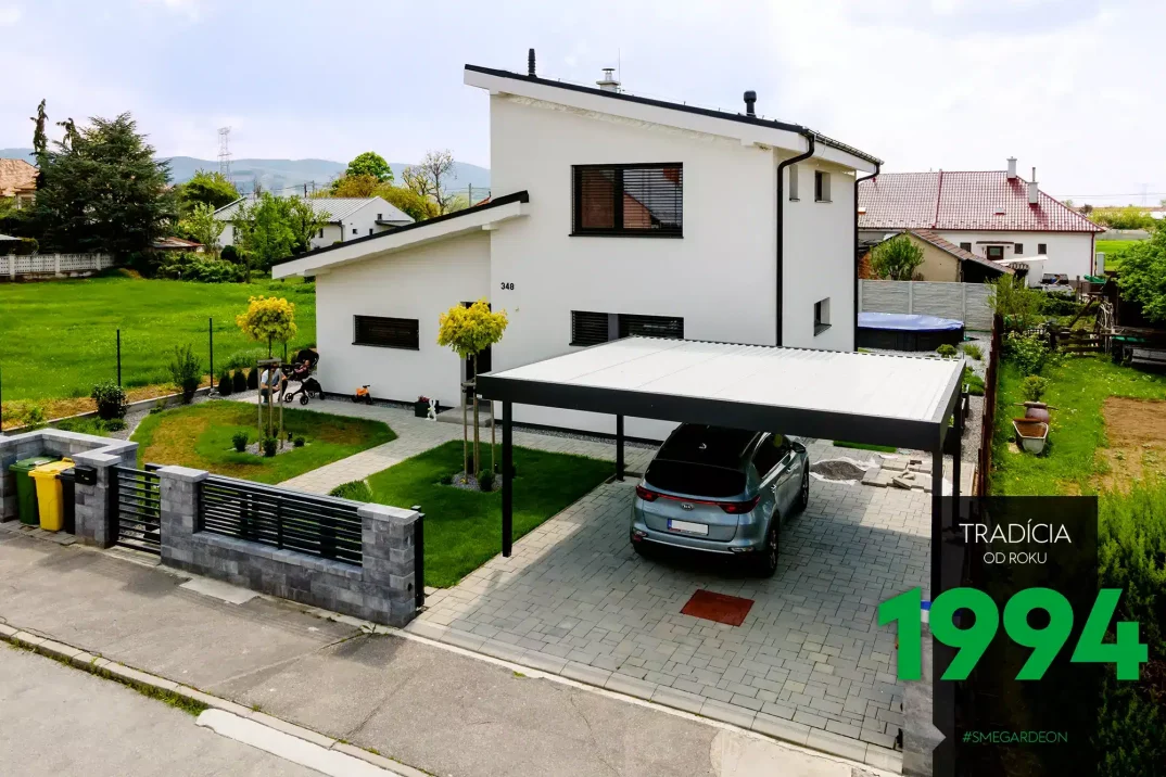 Přístřešek pro dvě auta