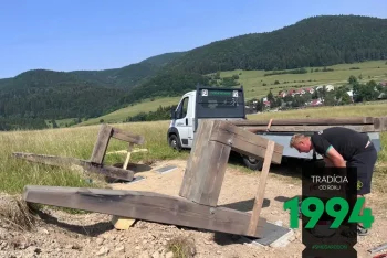 Montáž lavičky
