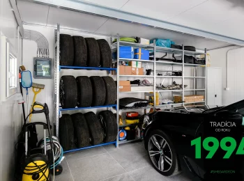 Regály v garáži