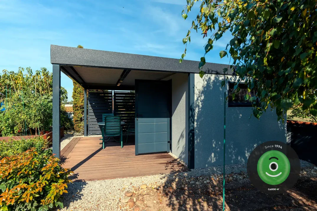 Posezení pod přístřeškem