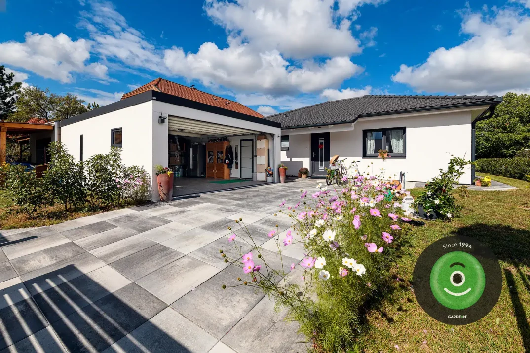 Otevřená garáž pro dvě vozidla GARDEON