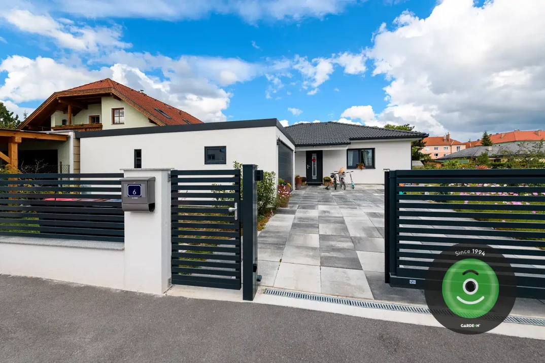 Garáž za posuvnou bránou