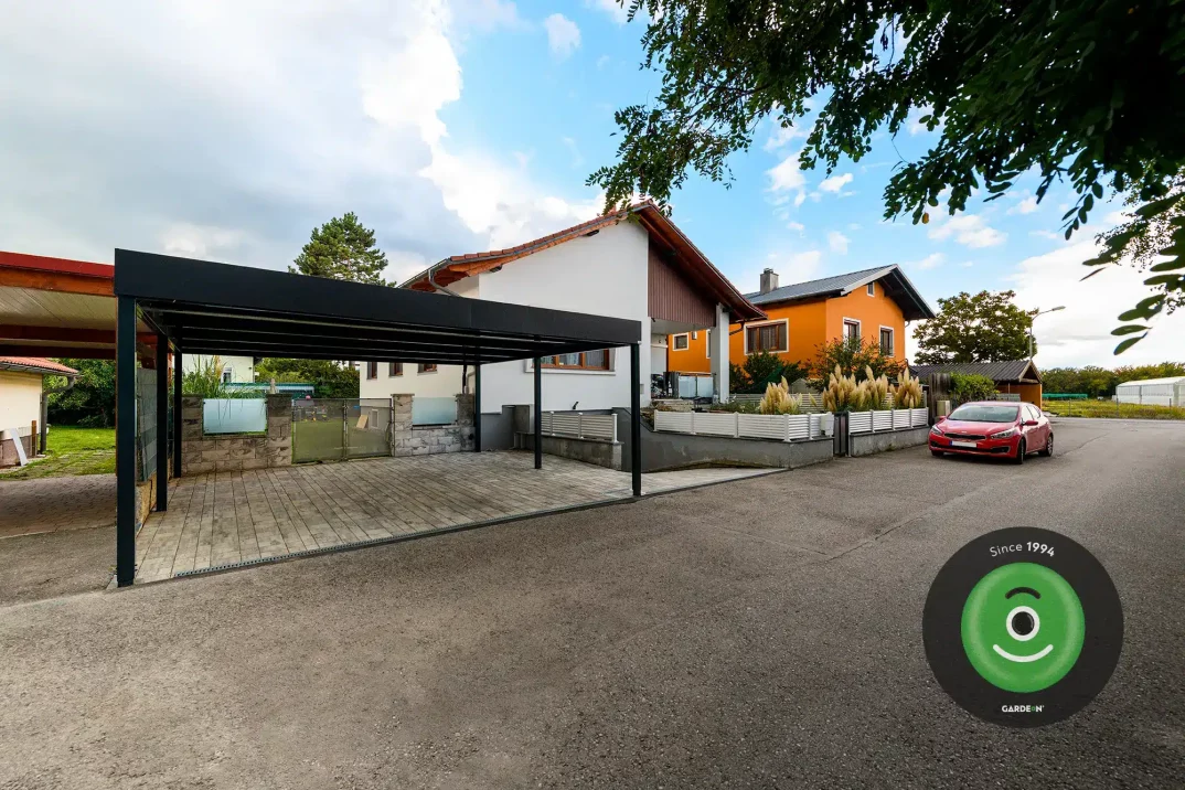 Přístřešek gardeon pro dvě auta