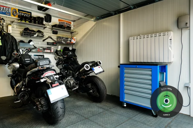 GARDEON montovaná garáž, domeček s přístřeškem