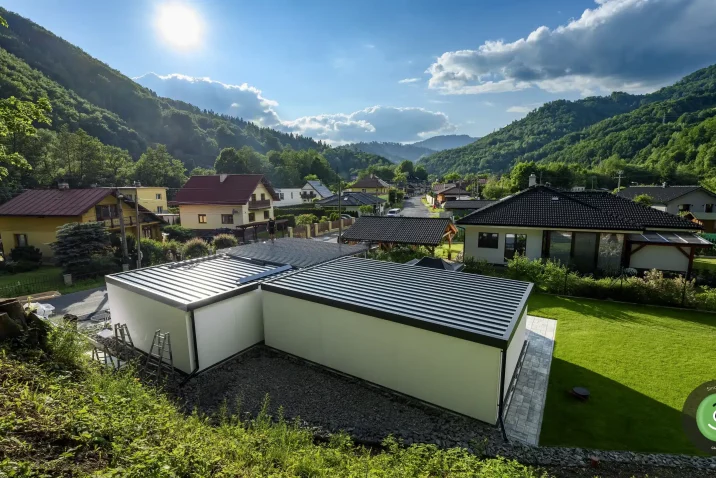 Stavby GARDEON v údolí u Banské Bystrice