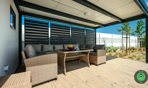 GARDEON domek s přístřeškem 3