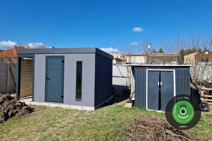 Zahradní domek GARDEON a starý zahradní domek