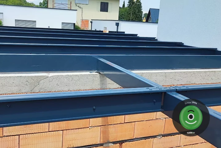 Nosníky na THP panely