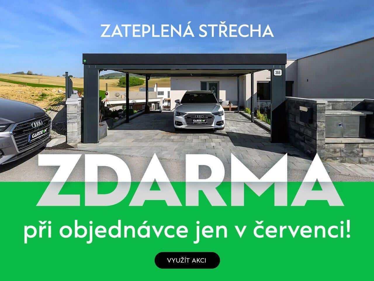 Akcia GARDEON 07/2025 | Přístřešky