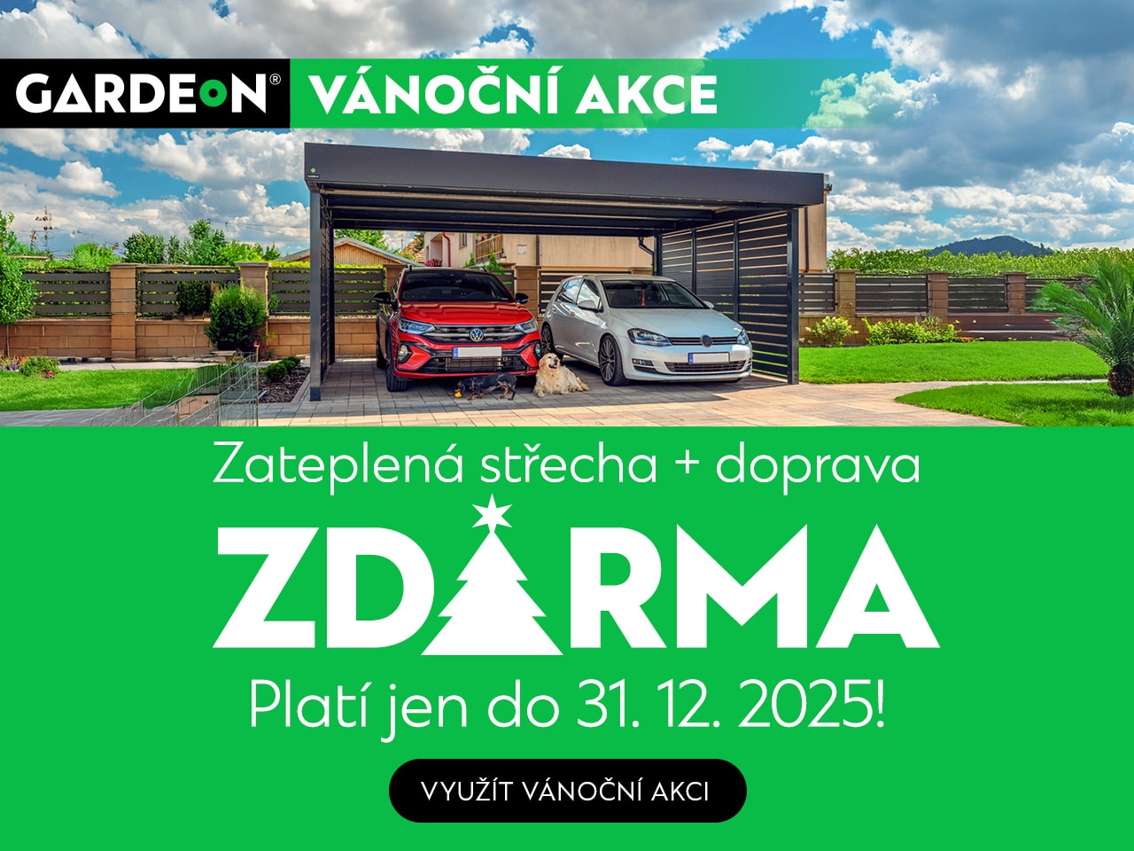Akcia GARDEON | Přístřešky