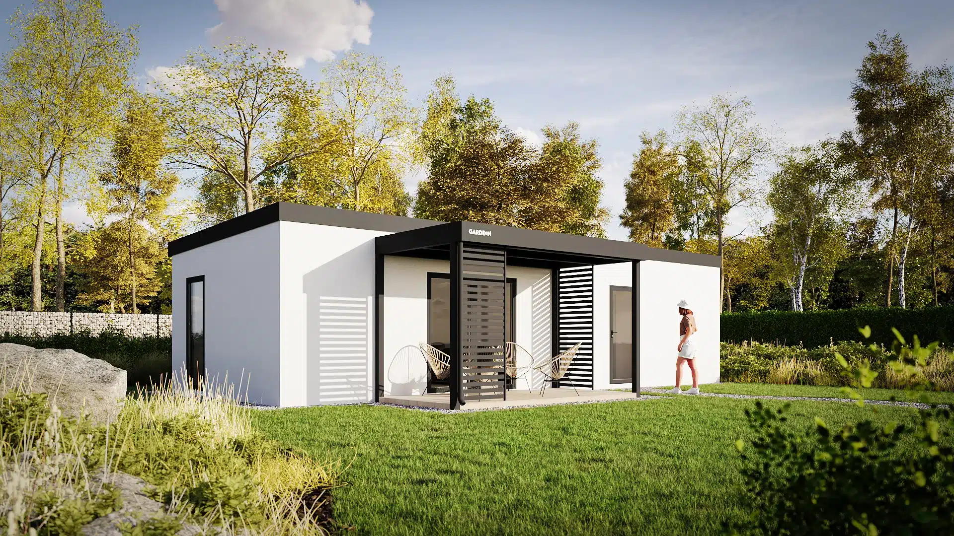 Tiny House XL Bílý