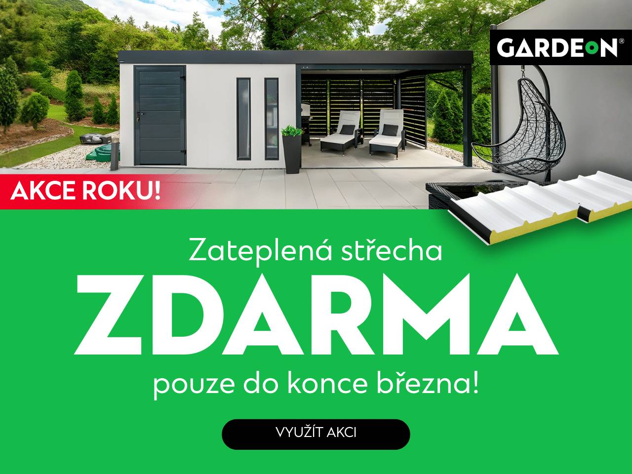 Akce GARDEON | Domky