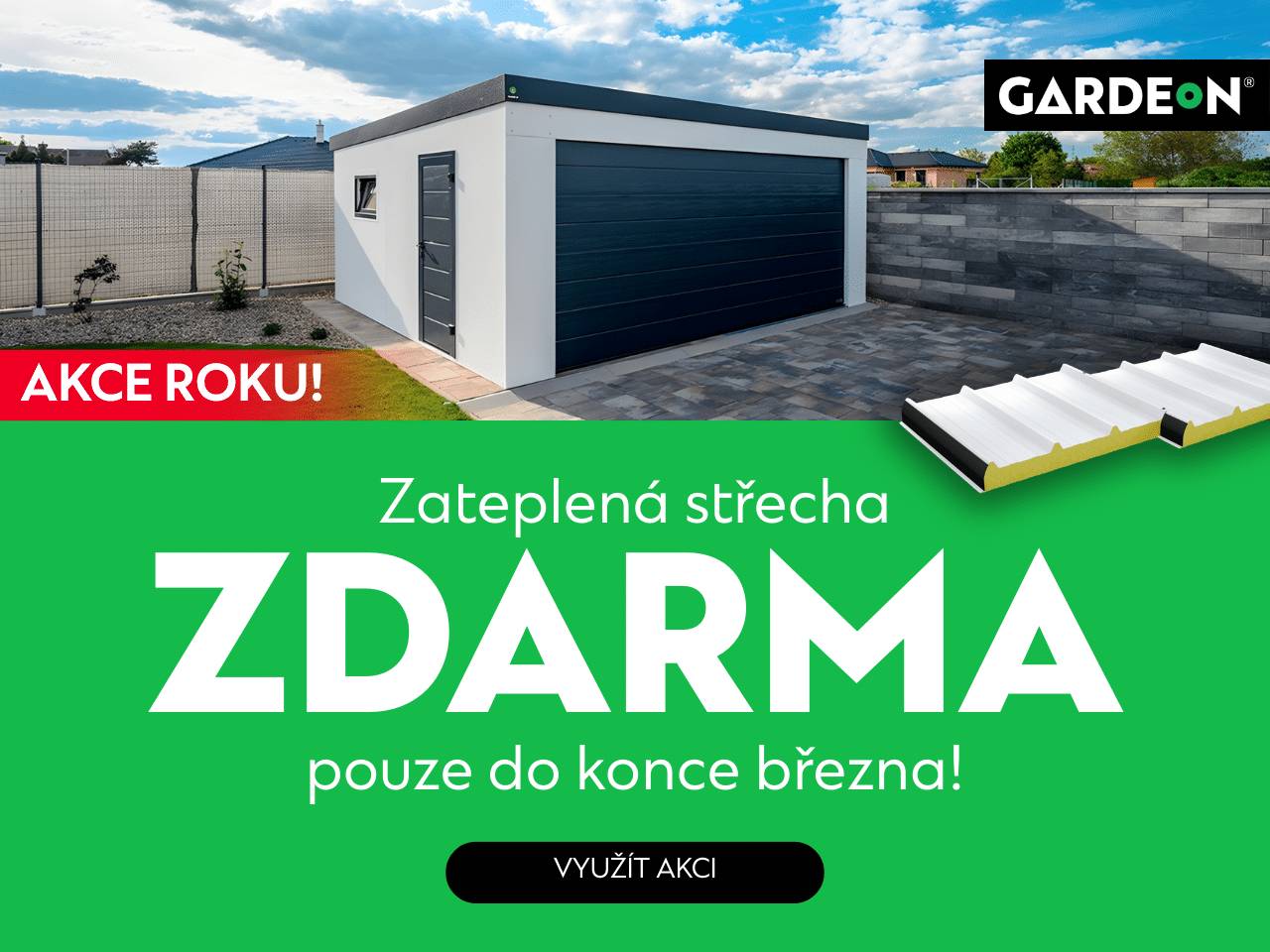 Akce GARDEON | Garáže