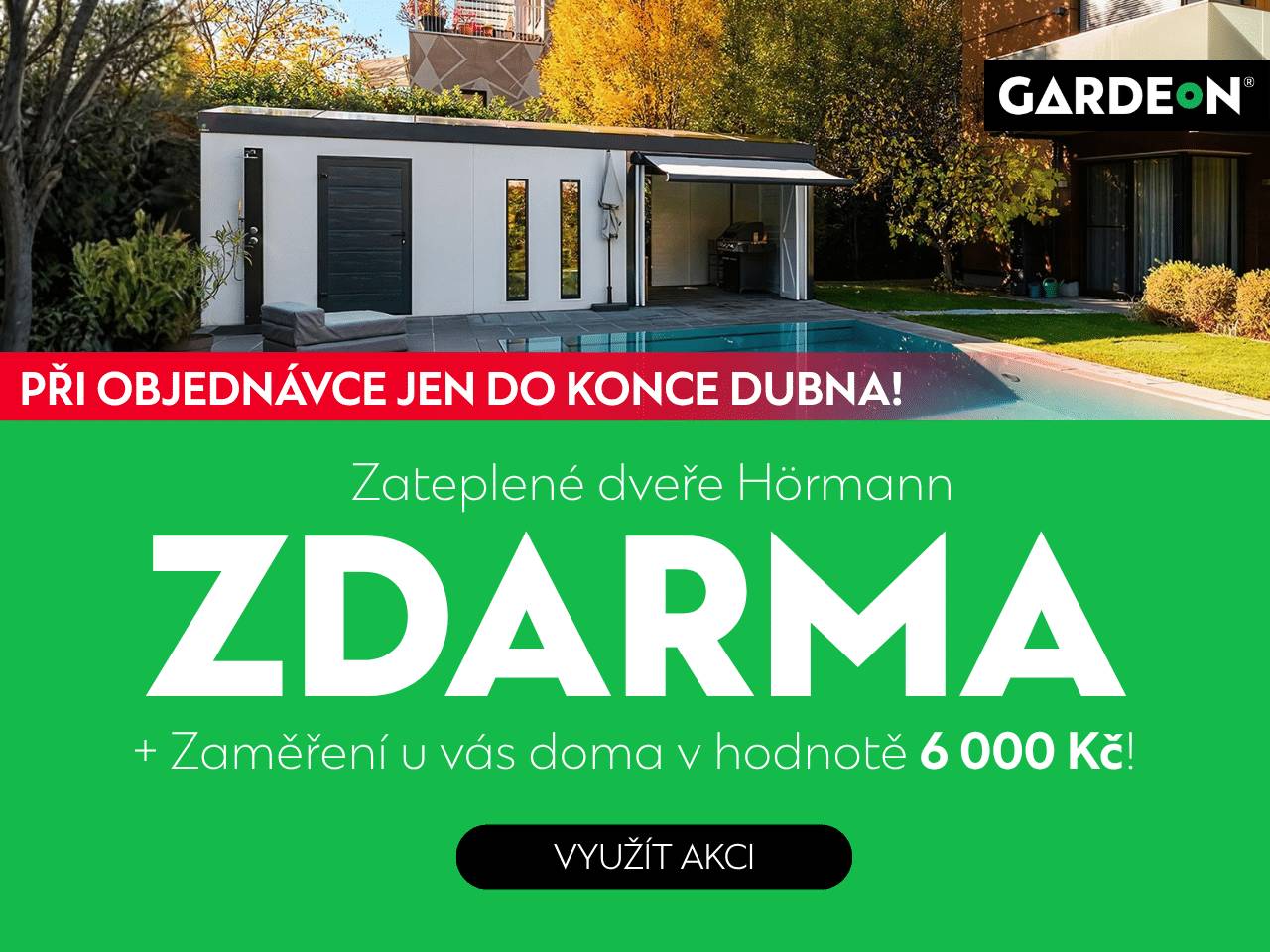 Akce GARDEON | Domky