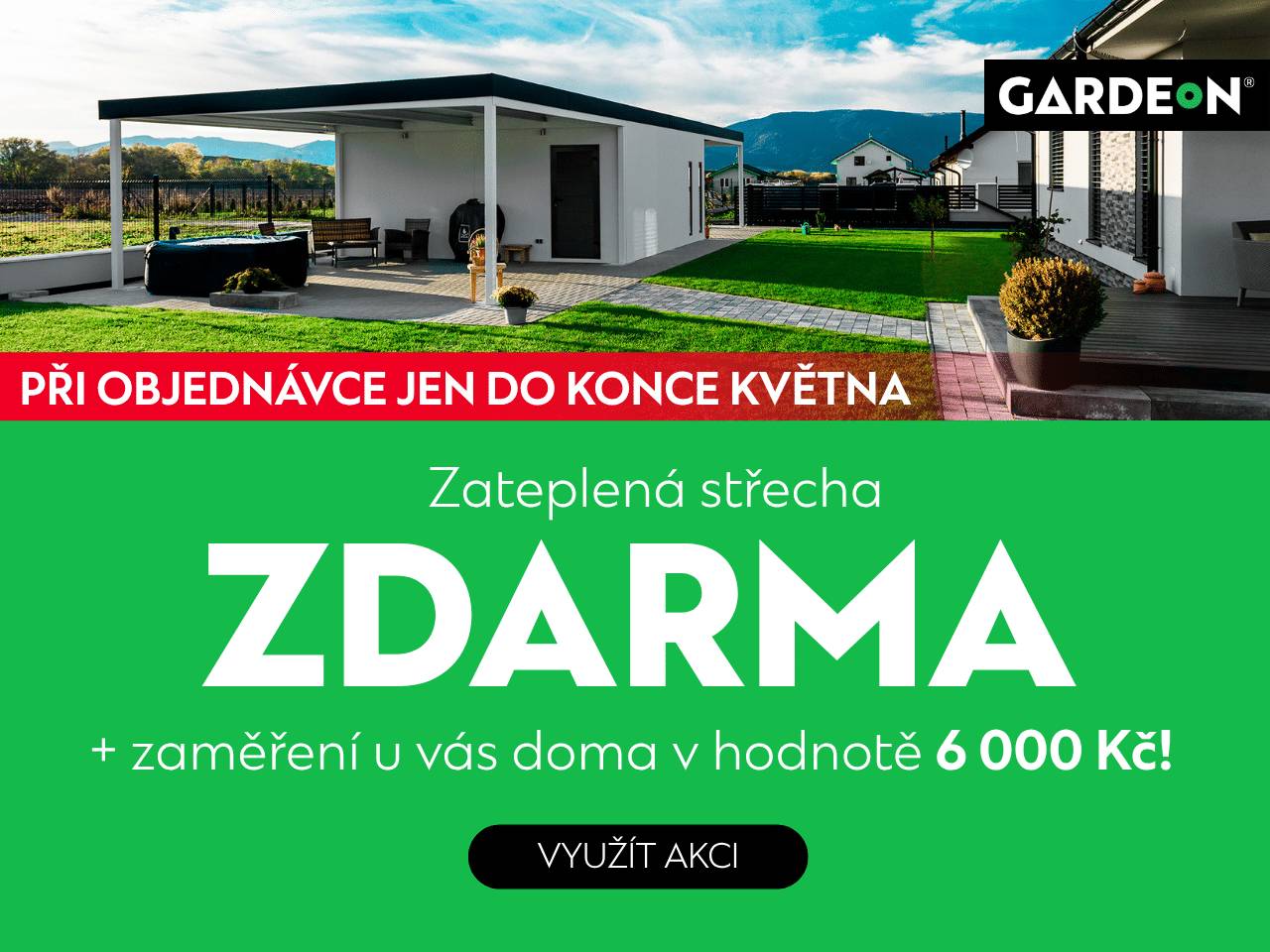 Akce GARDEON | Domky