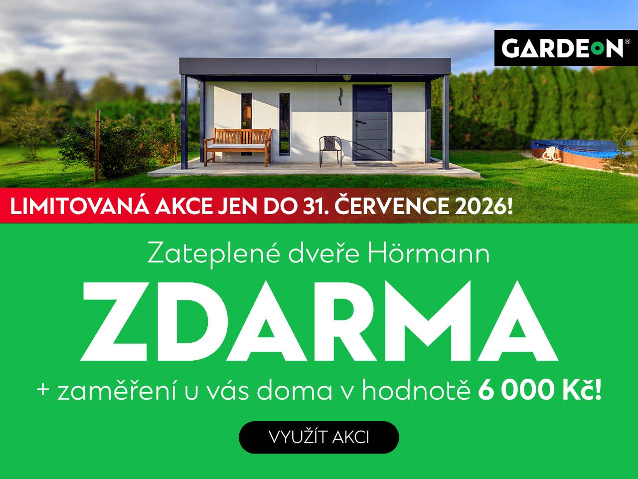 Akce GARDEON | Domky
