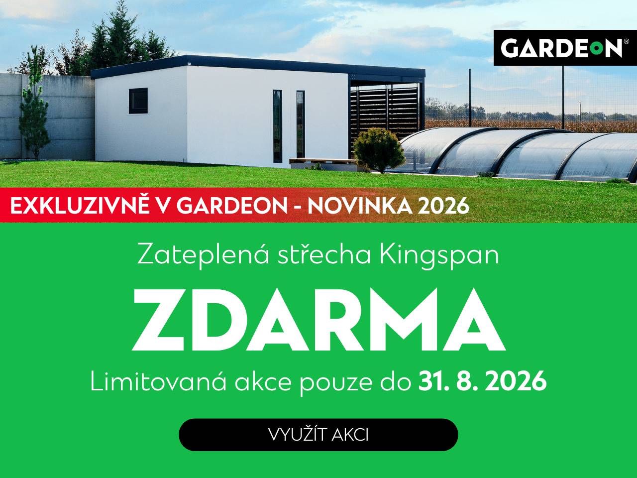 Akce GARDEON | Domky