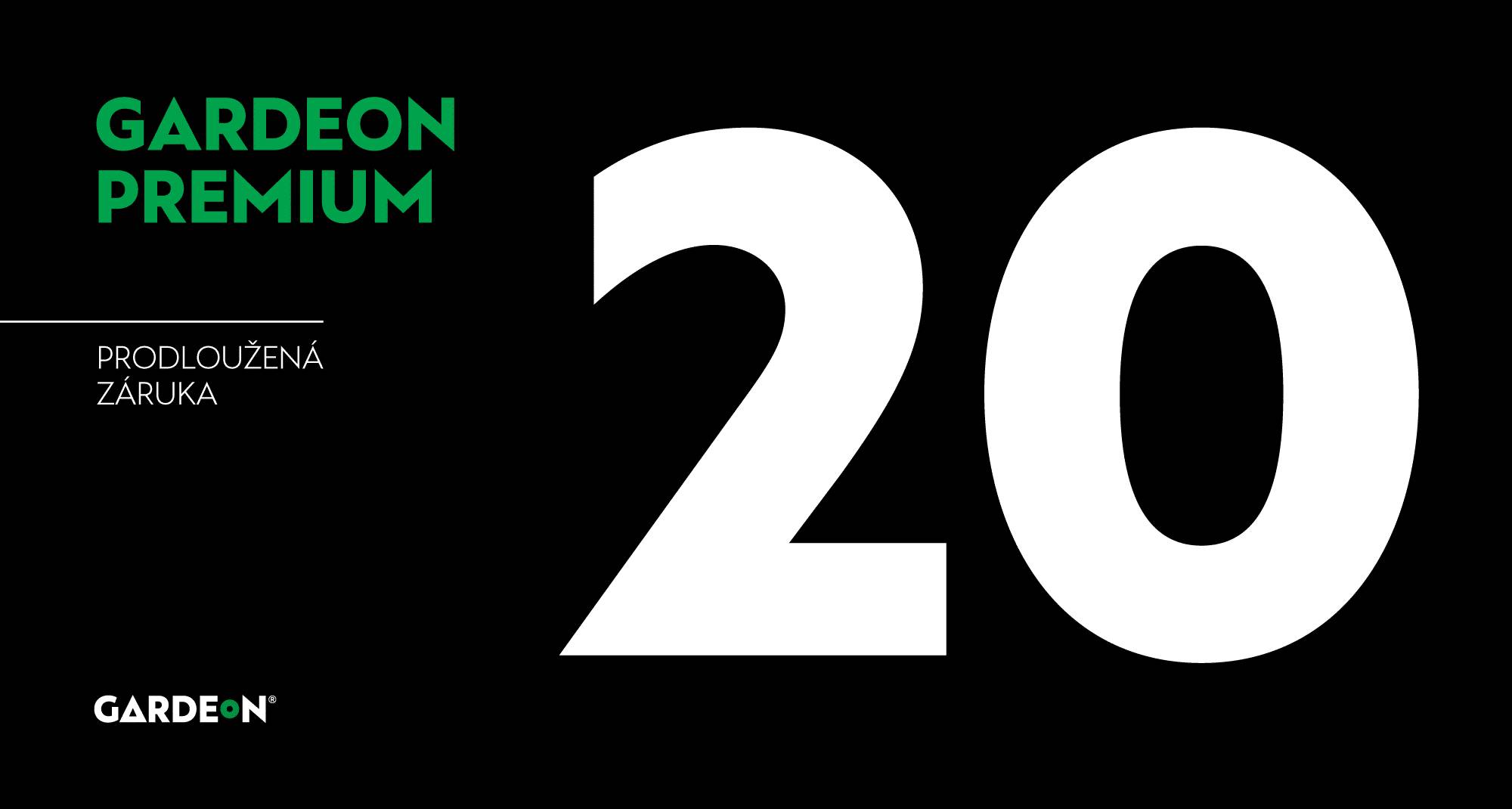 GARDEON PREMIUM 20 ročn&aacute; z&aacute;ruka