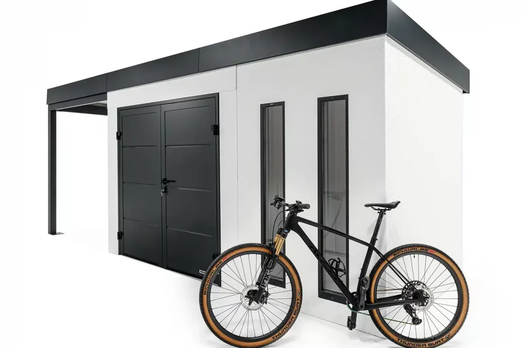 Zahradní domek GARDEON 4 x 2 m s kolem