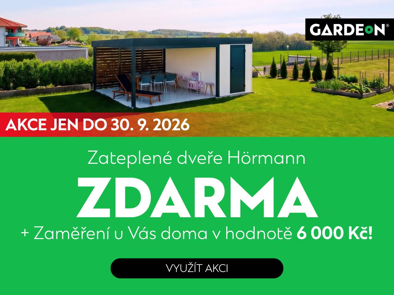 Akce GARDEON | Domky